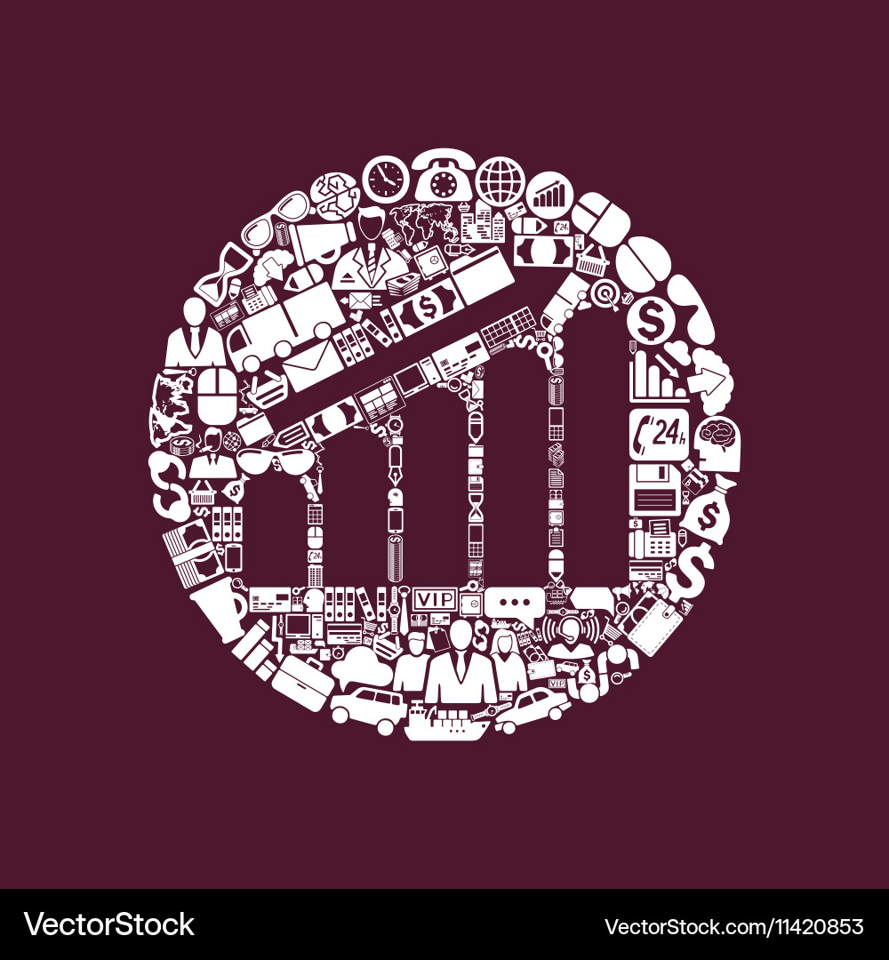 Chart icon Royalty Free Vector Image - VectorStock