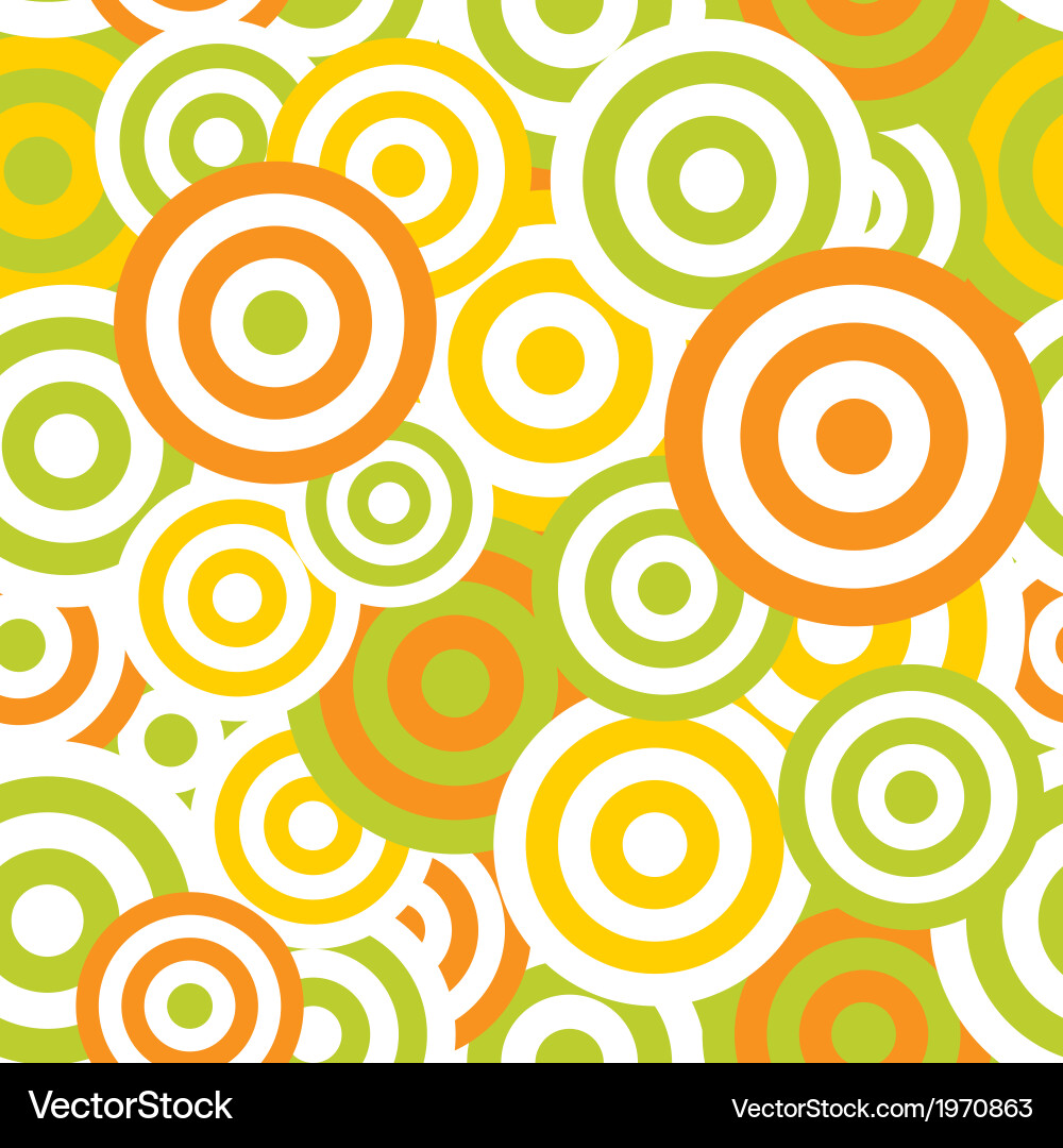 Hypnotic Seamless Pattern Background Royalty Free Vector