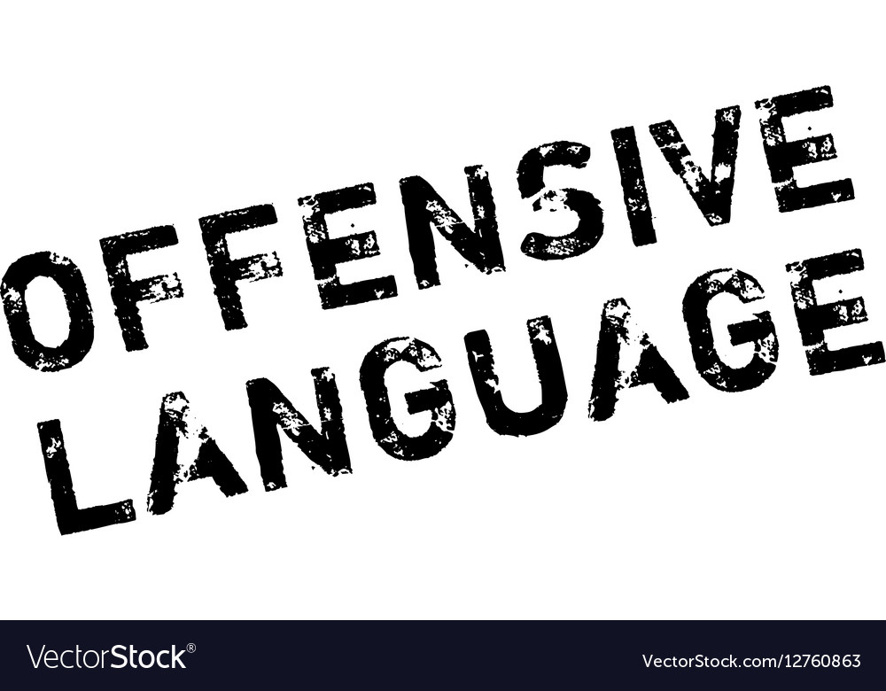 offensive-language-rubber-stamp-royalty-free-vector-image