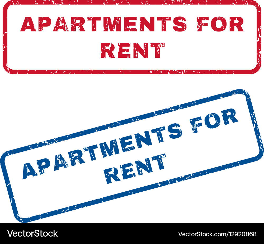 Apartments For Rent Rubber Stamps Royalty Free Vector Image