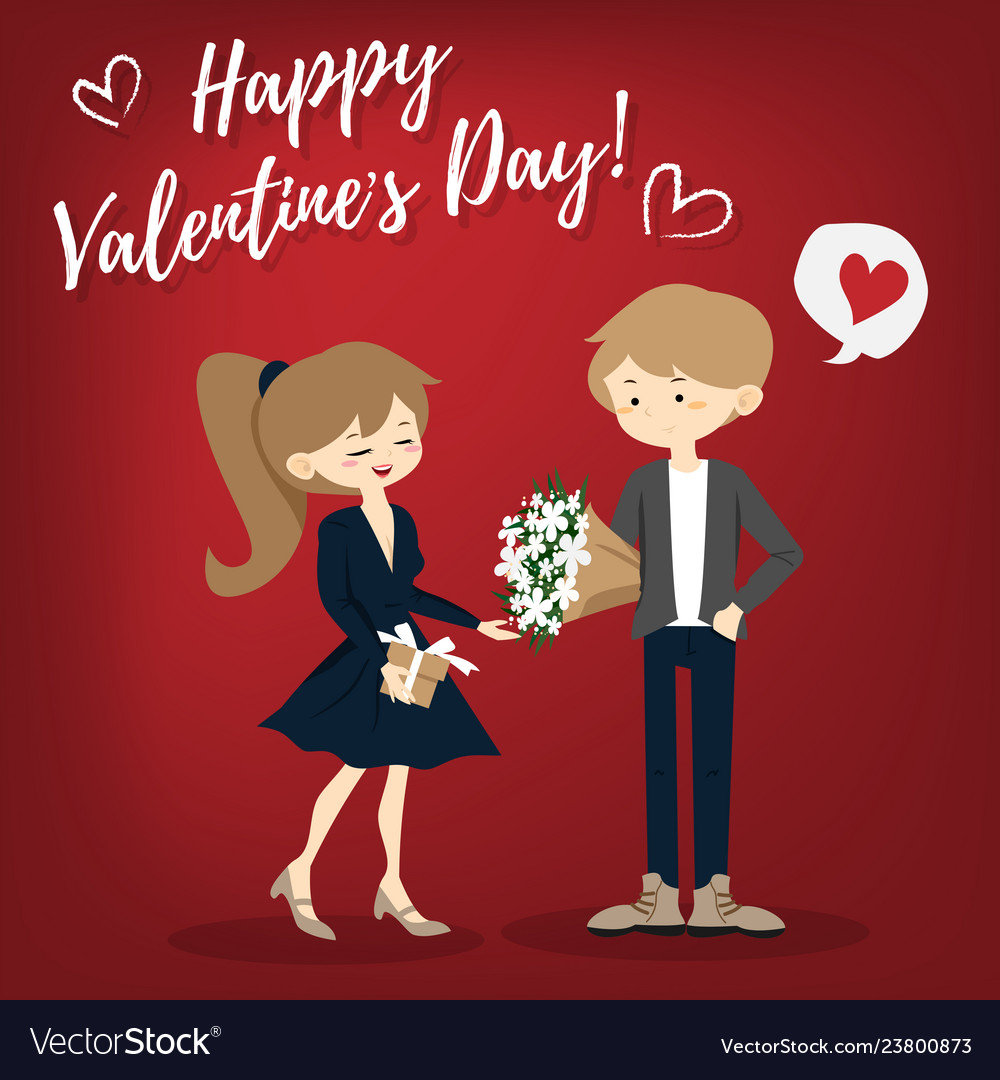 Valentines day background Royalty Free Vector Image