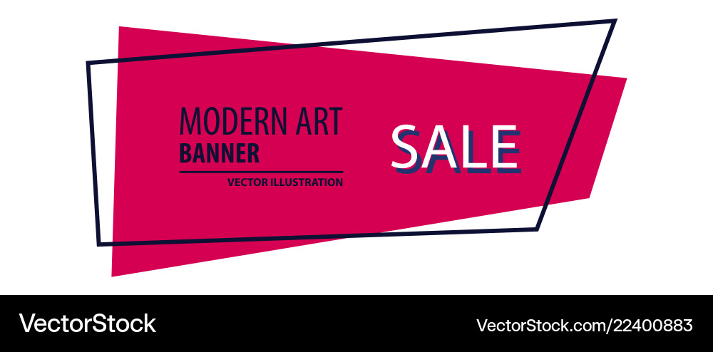 Design Banner Background Royalty Free Vector Image