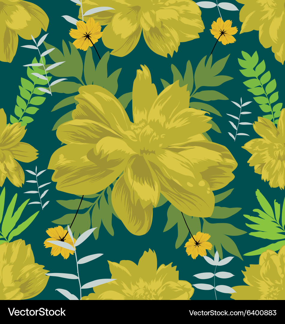 Floral Royalty Free Vector Image - VectorStock