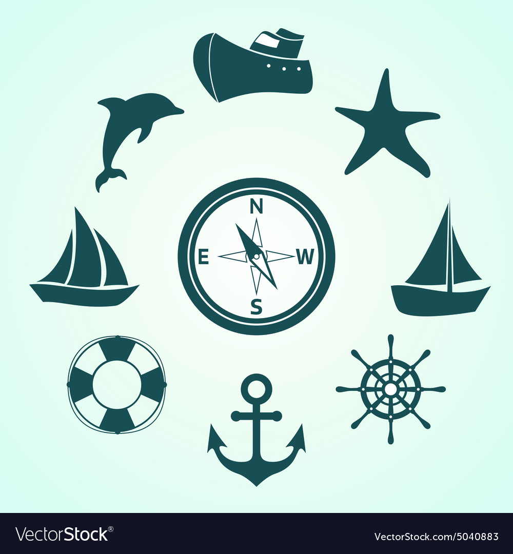 Sea travel Royalty Free Vector Image - VectorStock