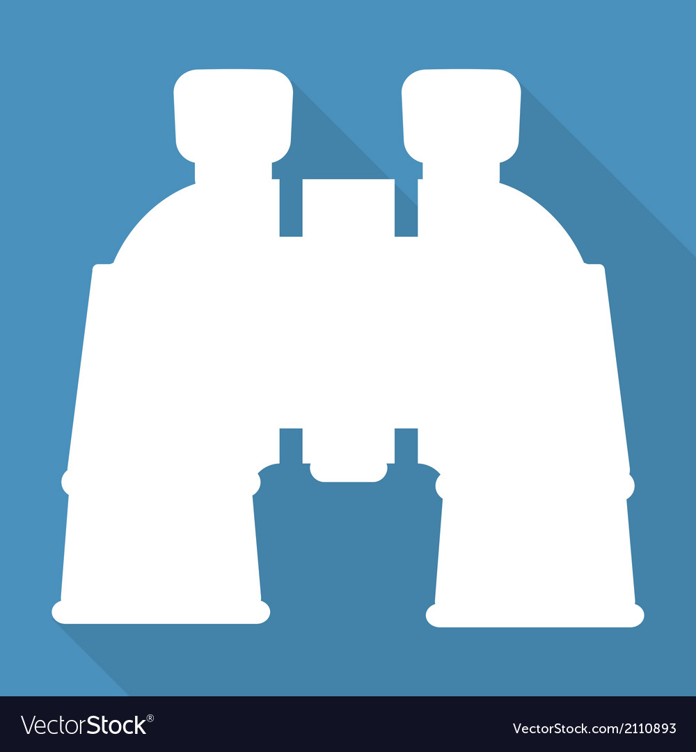 Binocular icon symbol Royalty Free Vector Image