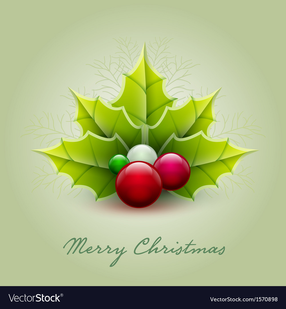 Christmas card Royalty Free Vector Image - VectorStock