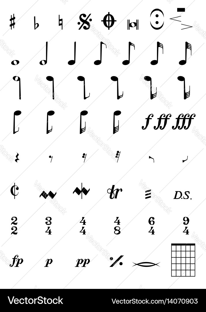 Notes Royalty Free Vector Image - VectorStock