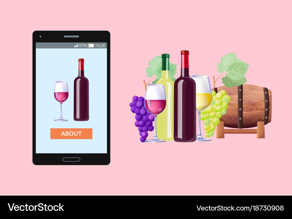 Concerning Graphics Web content concerning event Royalty Free Vector Image
