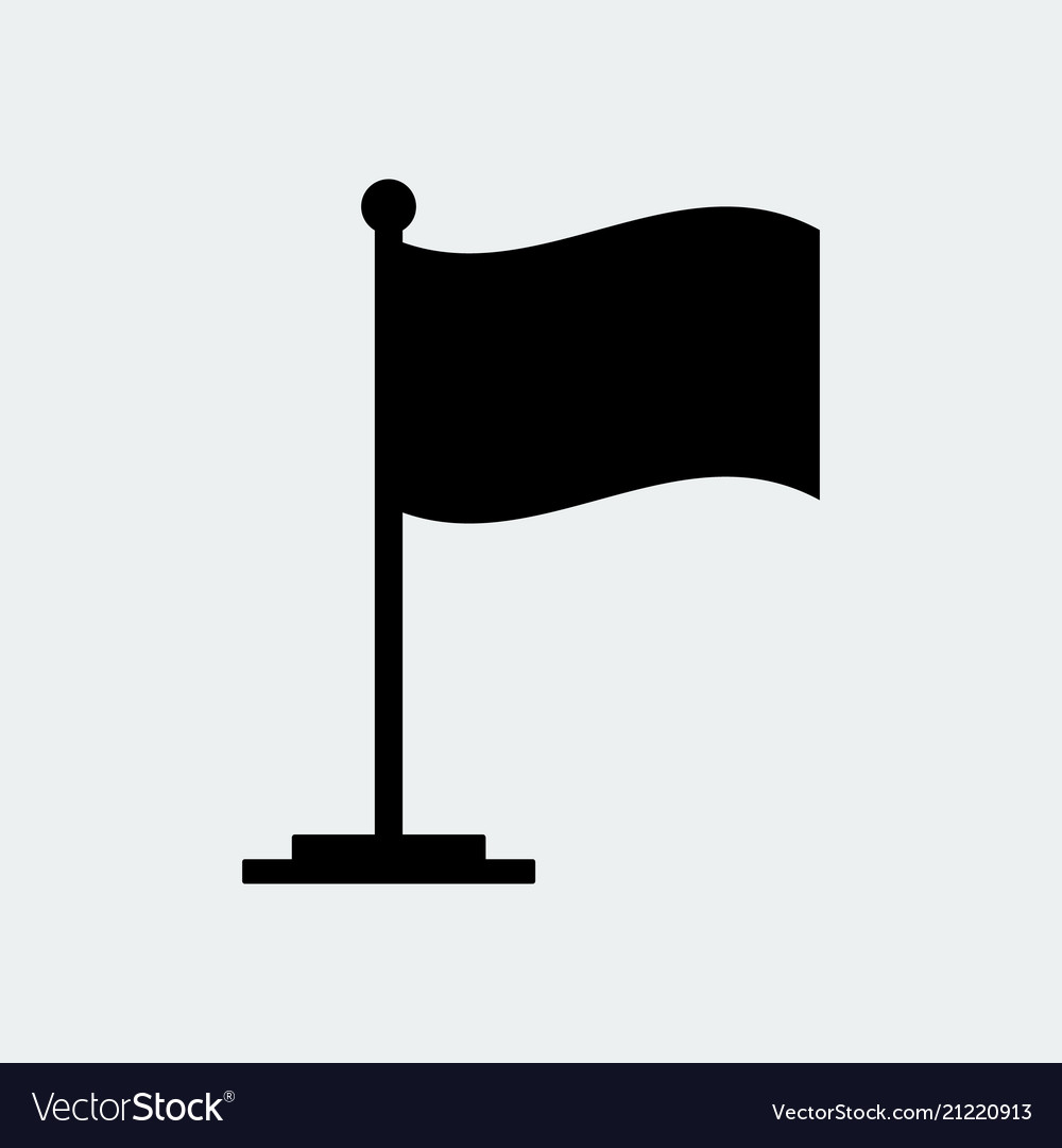 black flag icon