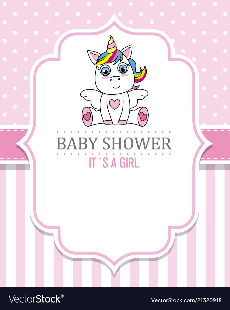 Unicorn store baby shower