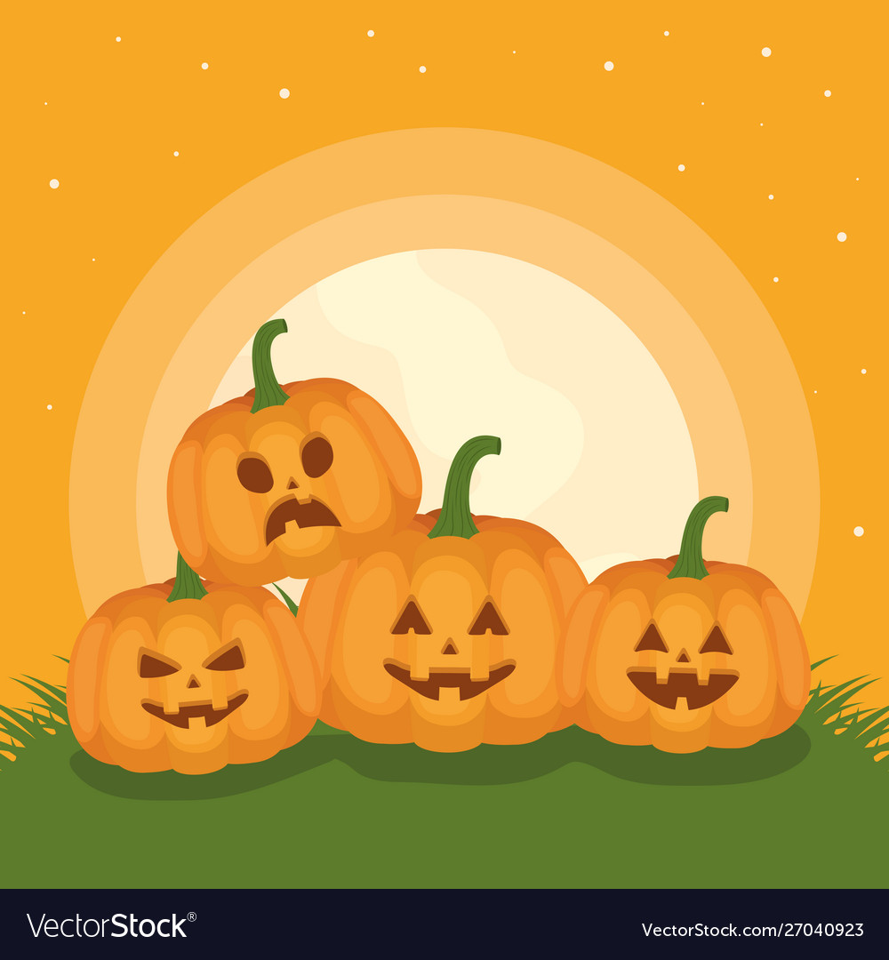 Trick Or Treat Happy Halloween Party Royalty Free Vector