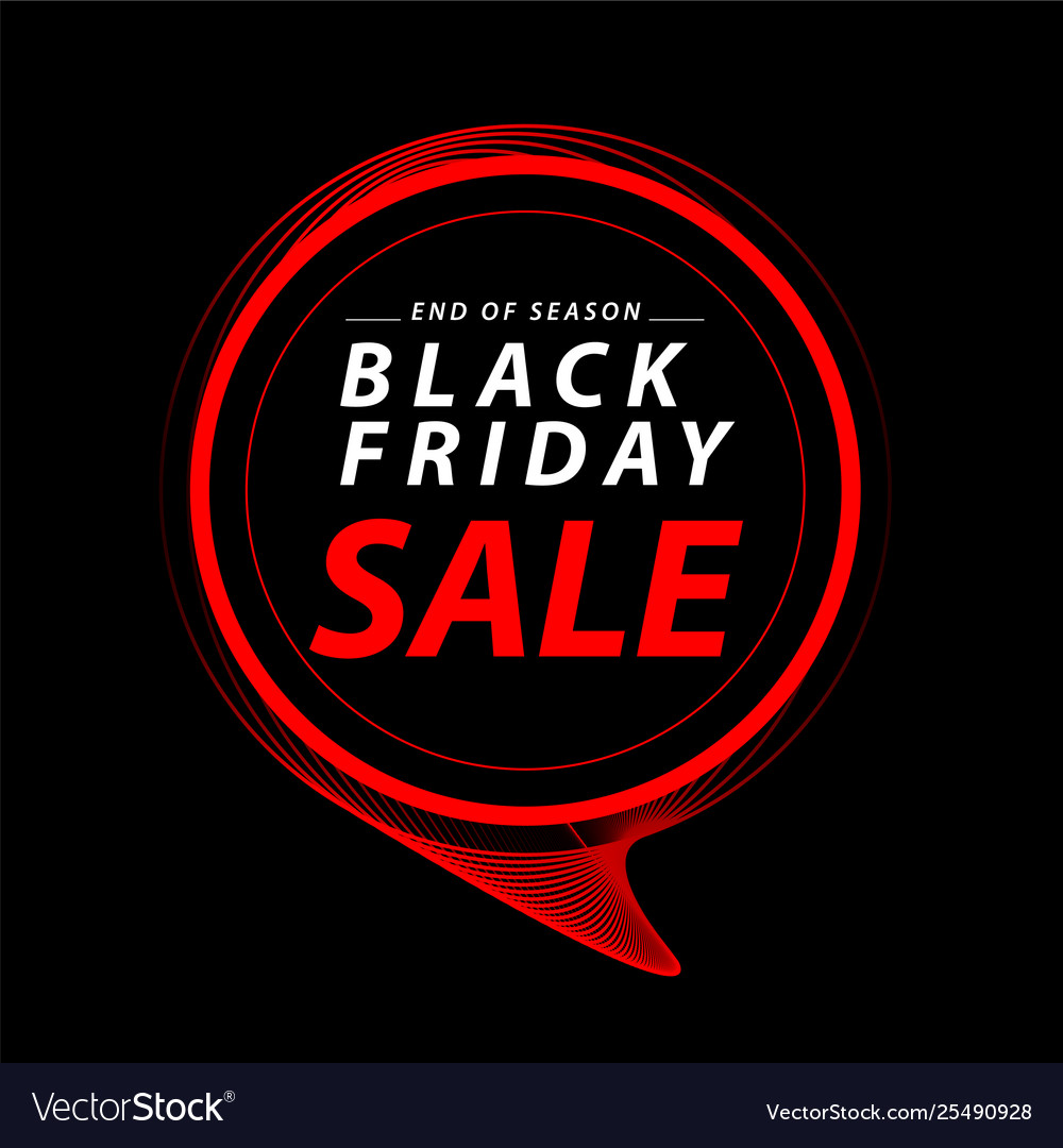 Black Friday Sale Commercial Discount Event Banner