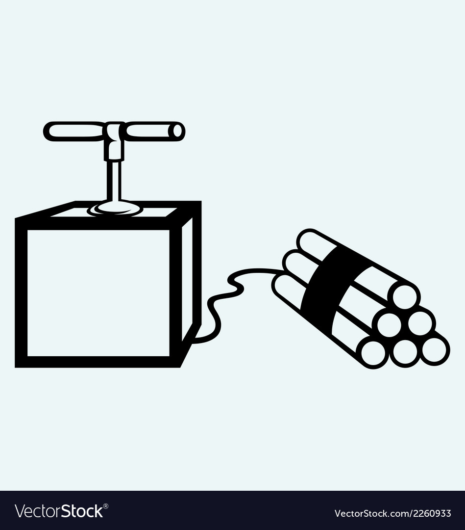 Dynamite Bomb With Timer Royalty Free Vector Image Dynamite Bomb With Timer Royalty Free Vector Image