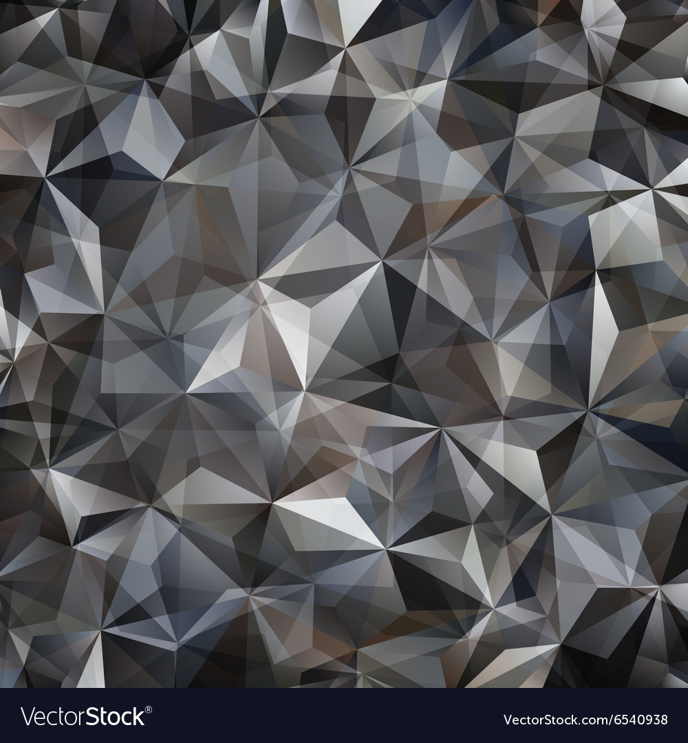 Gray triangle abstract background Royalty Free Vector Image