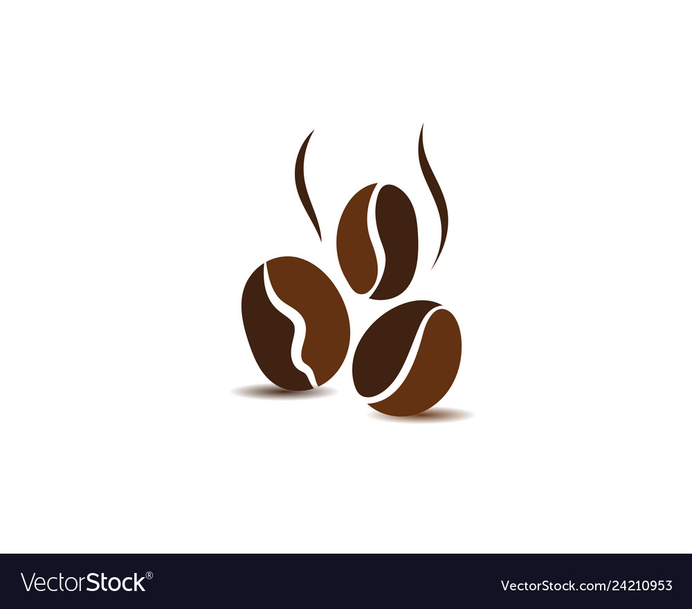 Premium Vector  Coffee beans vector coffee bean icon logo sign icon