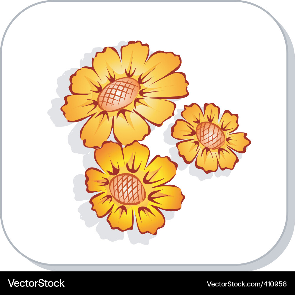 Flowers Royalty Free Vector Image - VectorStock