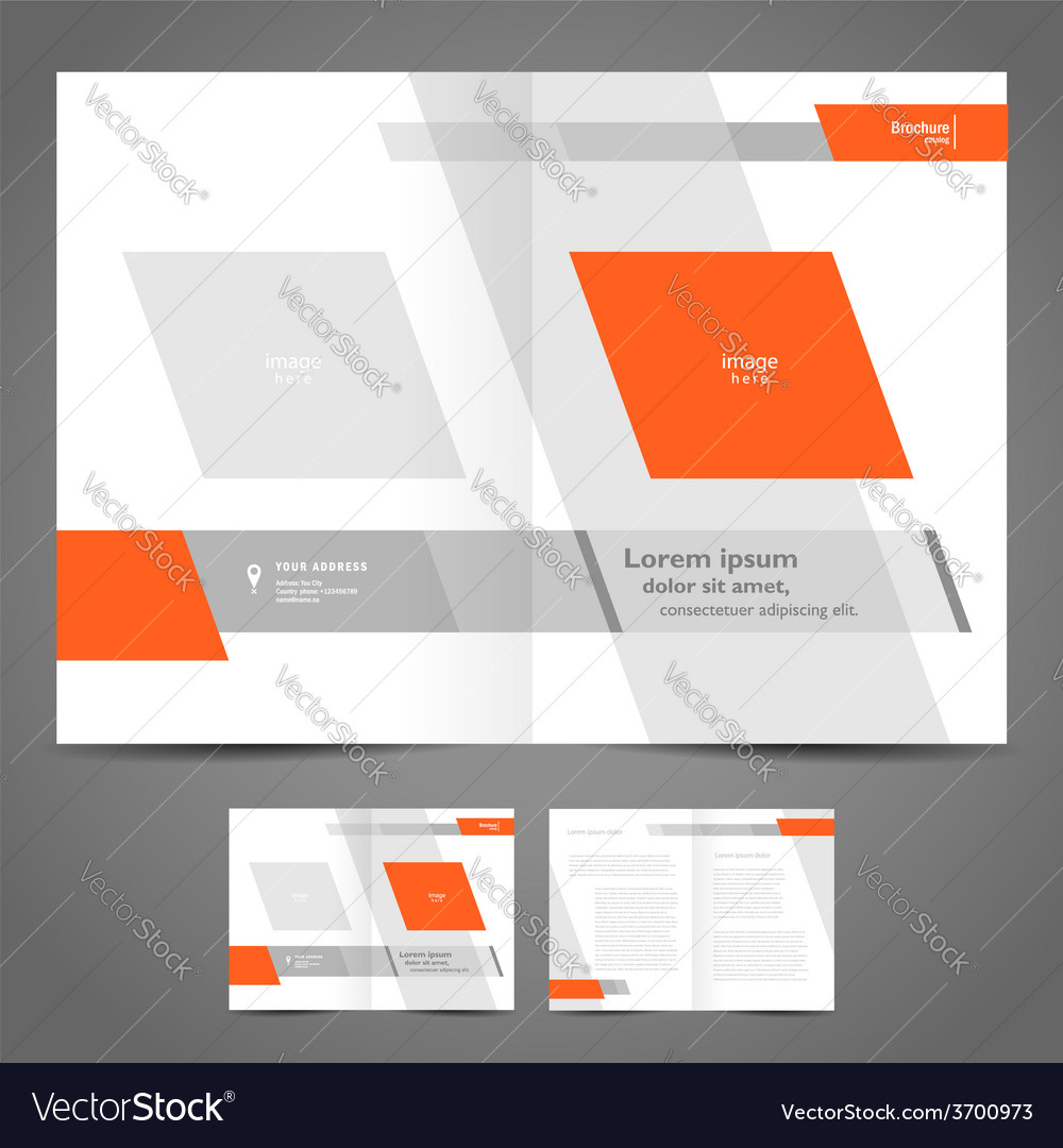 brochure design booklet template geometric abstrac booklet sample design