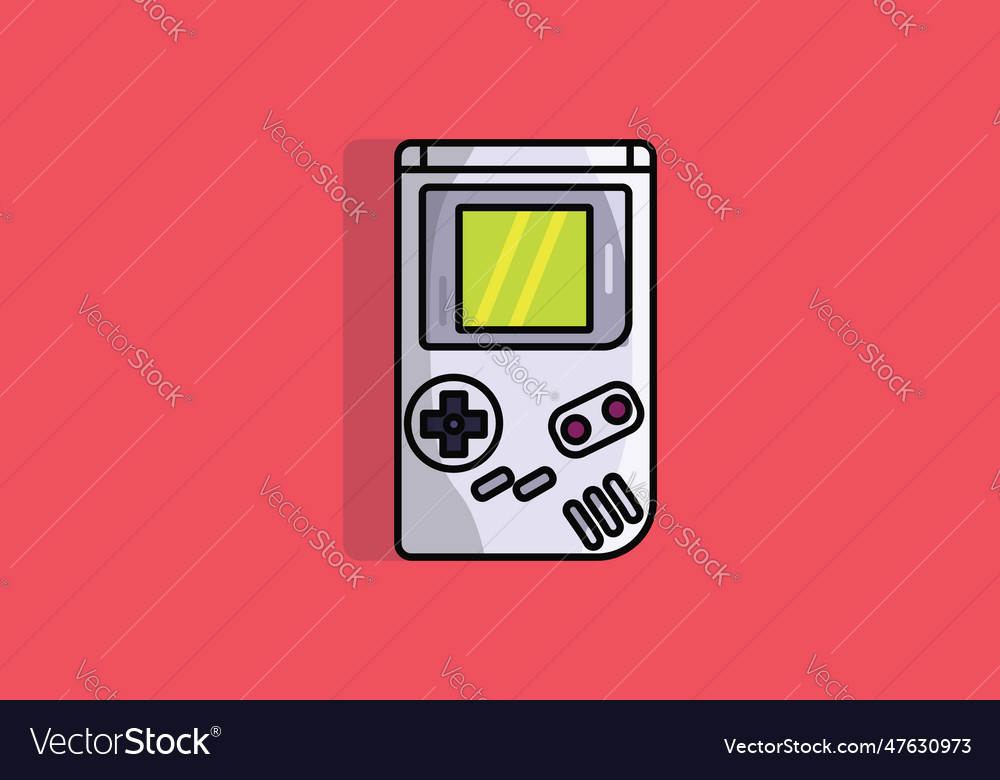 Video game console Royalty Free Vector Image - VectorStock