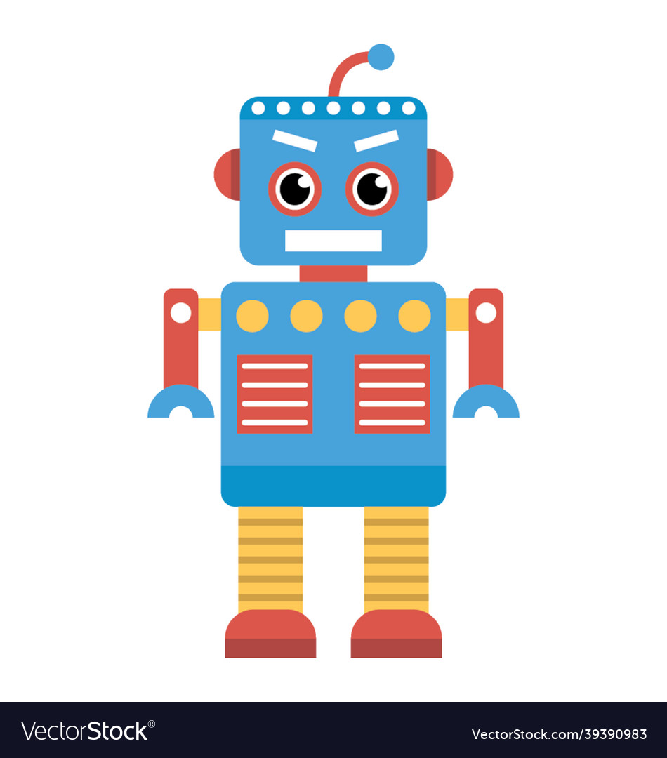 Robot Royalty Free Vector Image - VectorStock