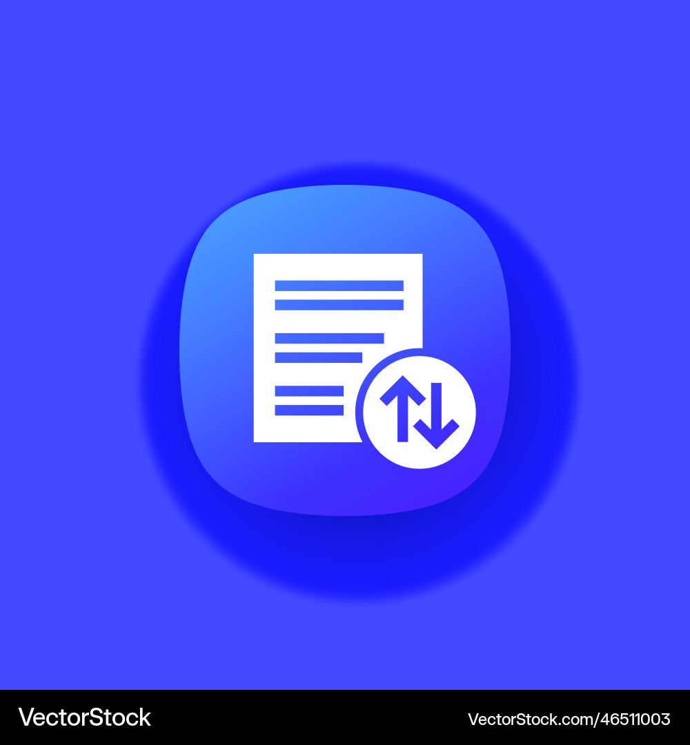 Case priority icon for web and apps Royalty Free Vector