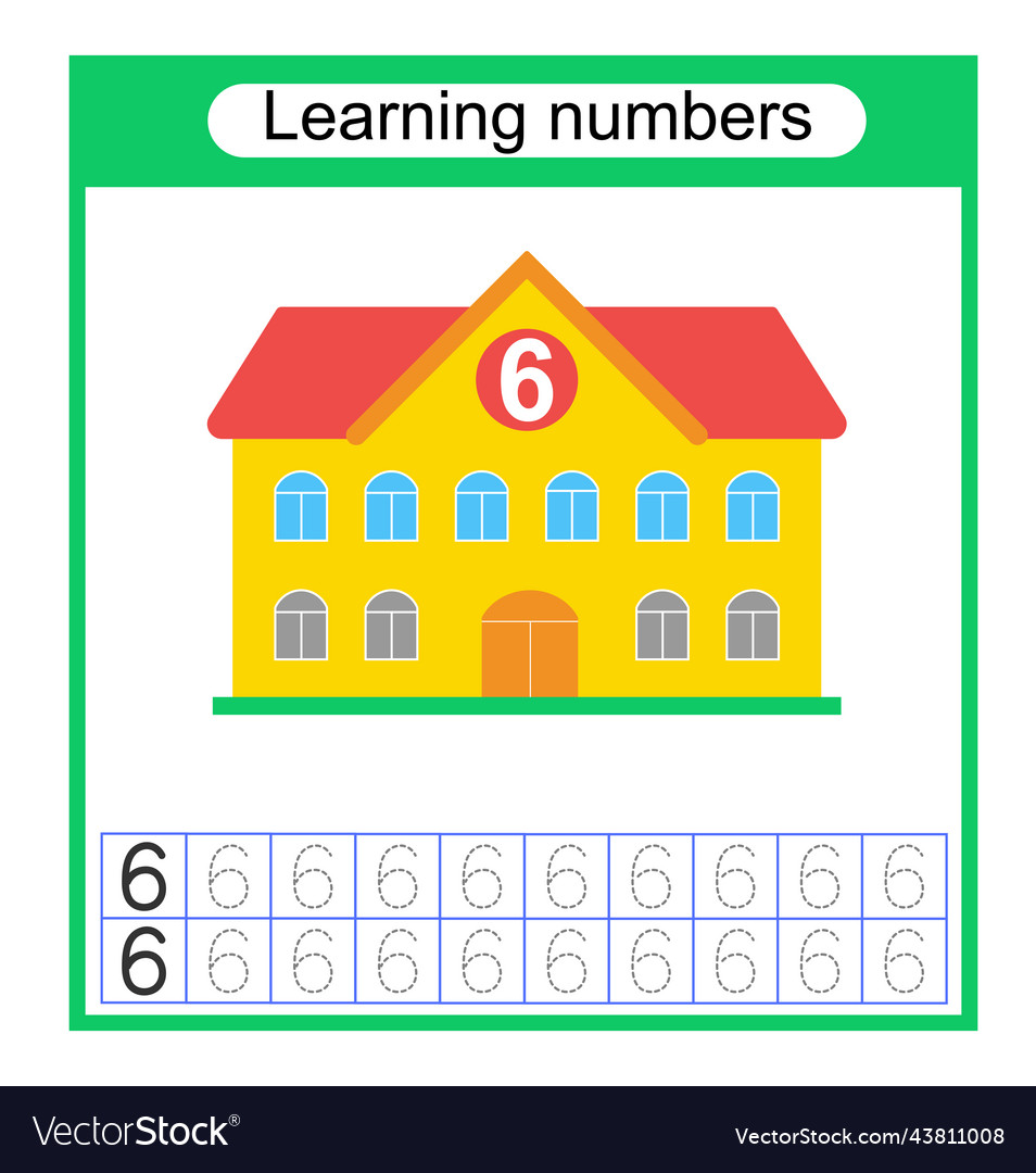 Preschool worksheet activity Royalty Free Vector Image