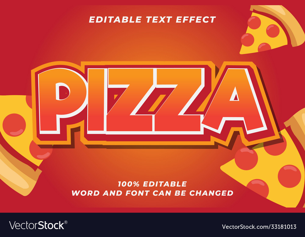 Pizza font
