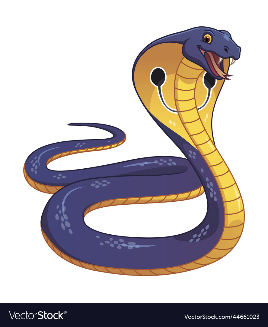 King Cobra Cartoon Animal Royalty Free Vector Image king-cobra-cartoon-animal-royalty-free-vector-image