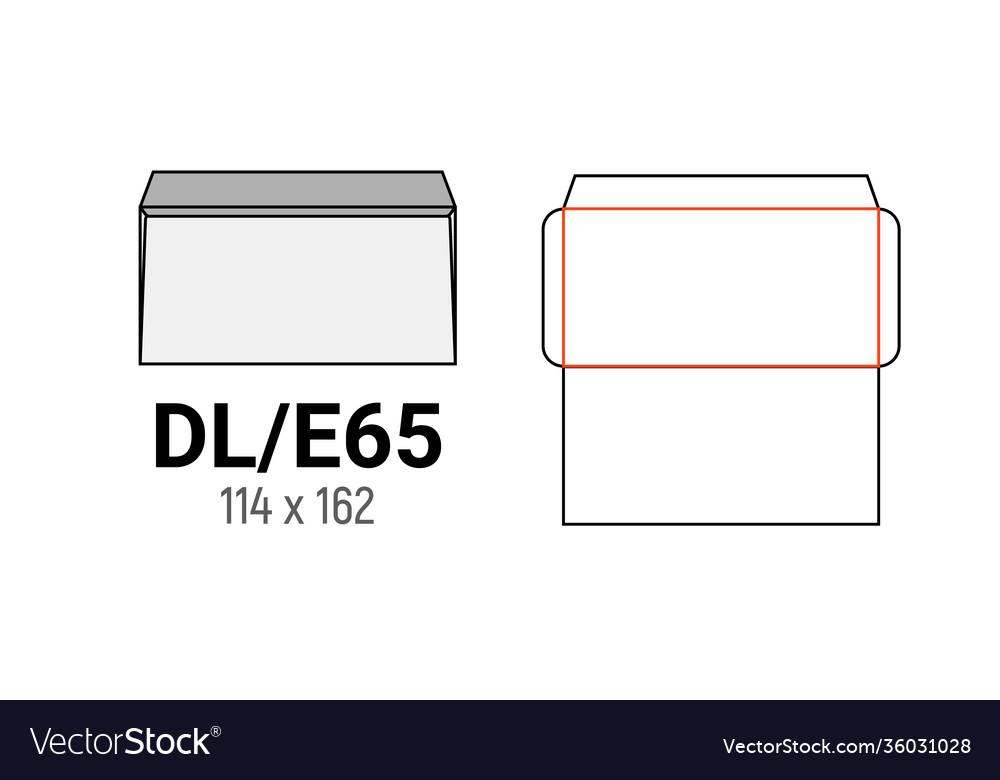 Enveloppe format DL - Enveloppe logo