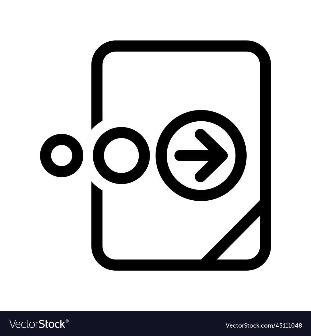 Input file icon Royalty Free Vector Image - VectorStock