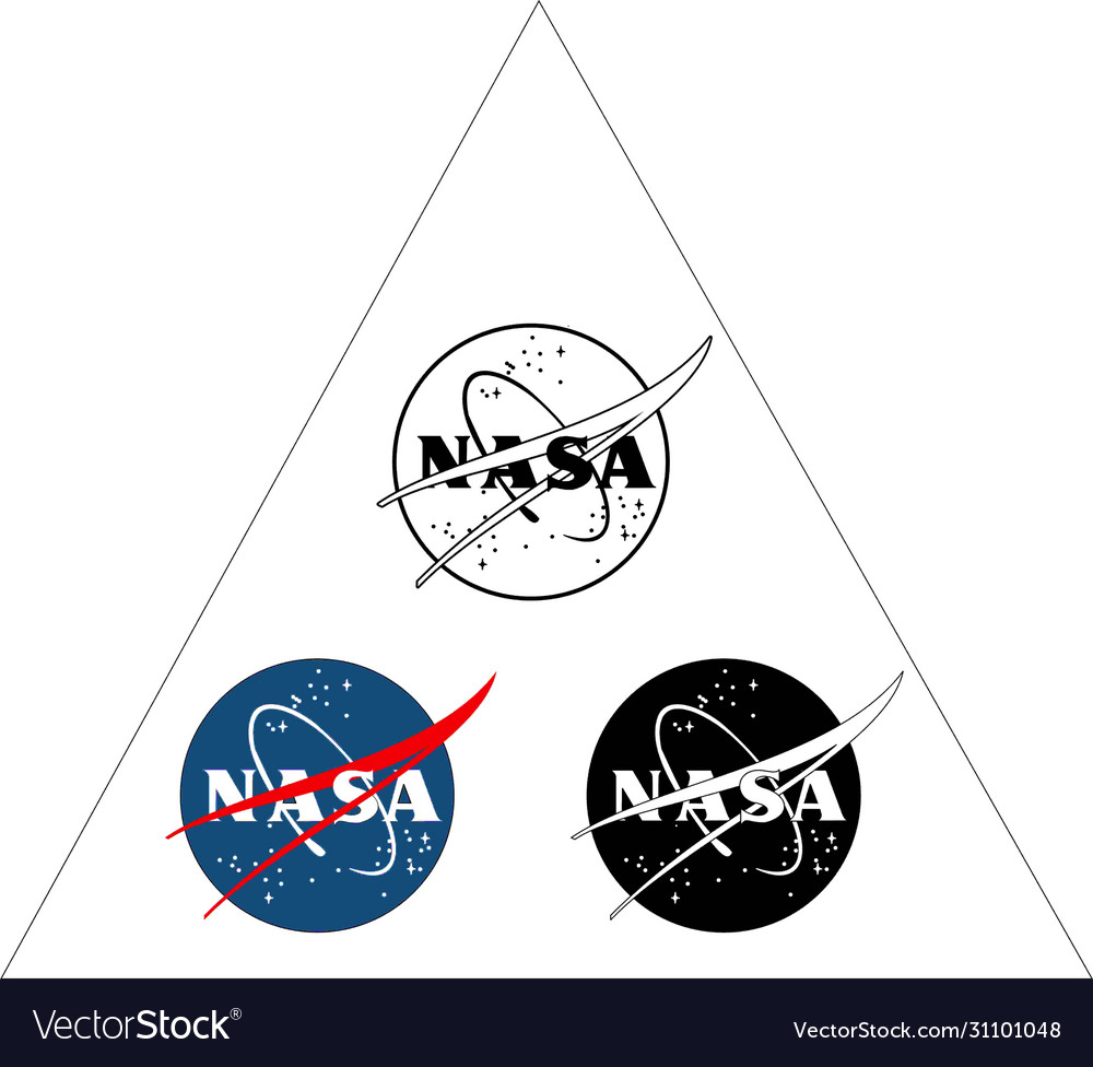 Nasa logo Royalty Free Vector Image - VectorStock