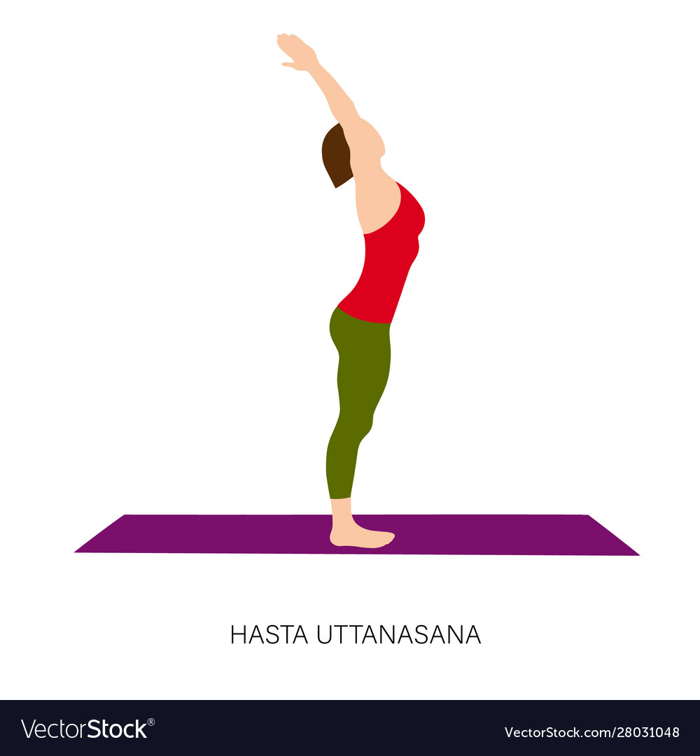 Stay home concept practicing online yoga family Vector Image