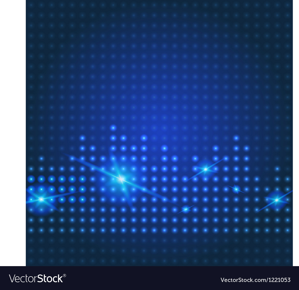 Blue technology city background Royalty Free Vector Image