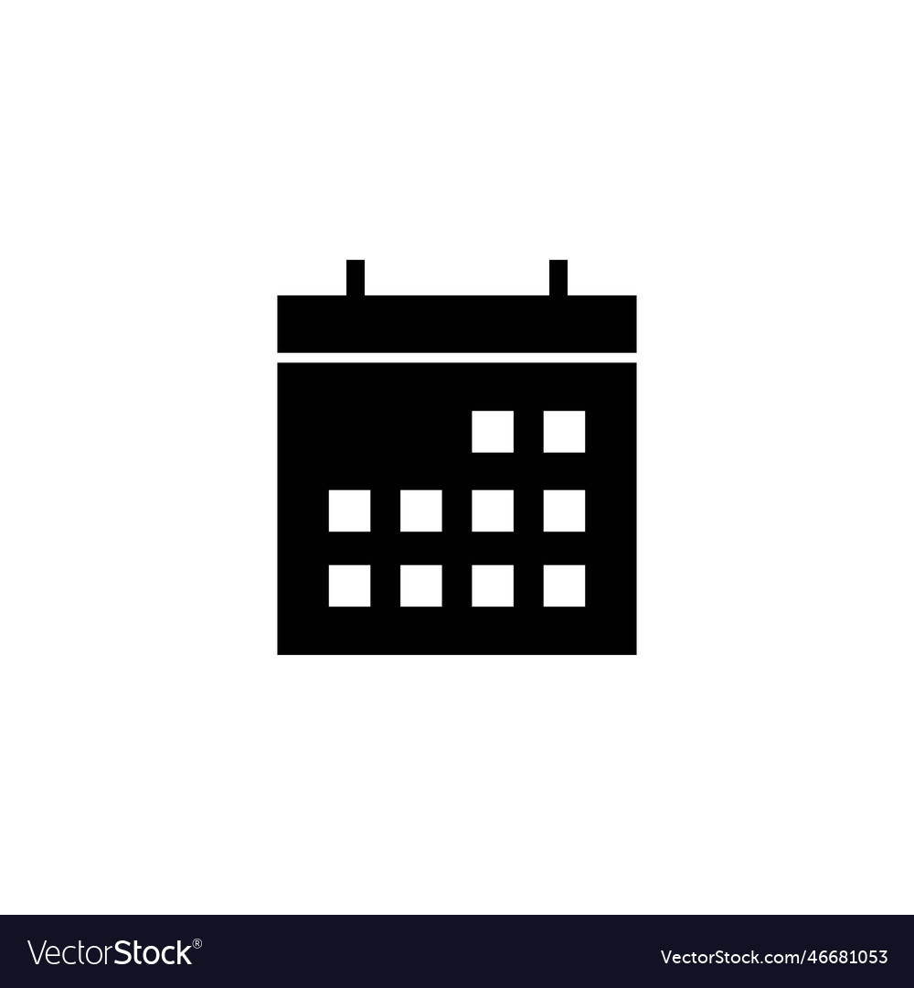 Calendar logo Royalty Free Vector Image - VectorStock