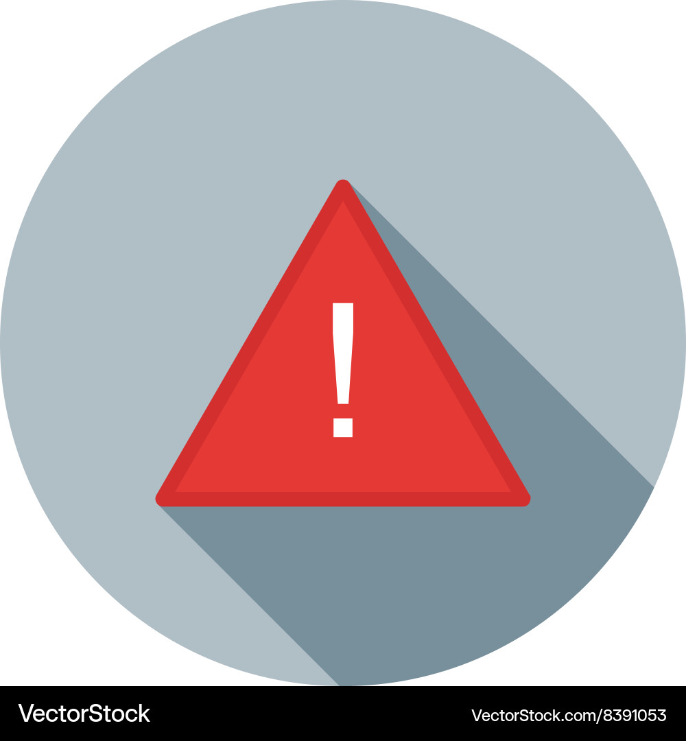 Warning sign Royalty Free Vector Image - VectorStock