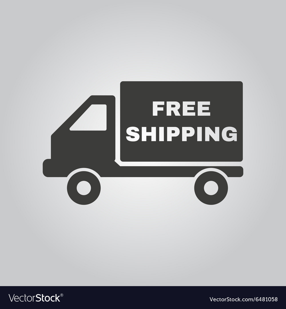 Free shipping icon delivery Royalty Free Vector Image