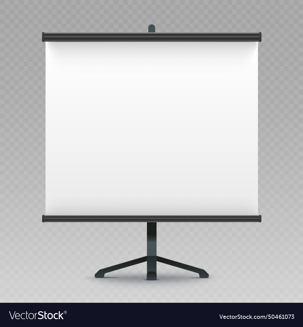 Blackboard with paper for lecture presentation Vector Image Blackboard with paper for lecture presentation