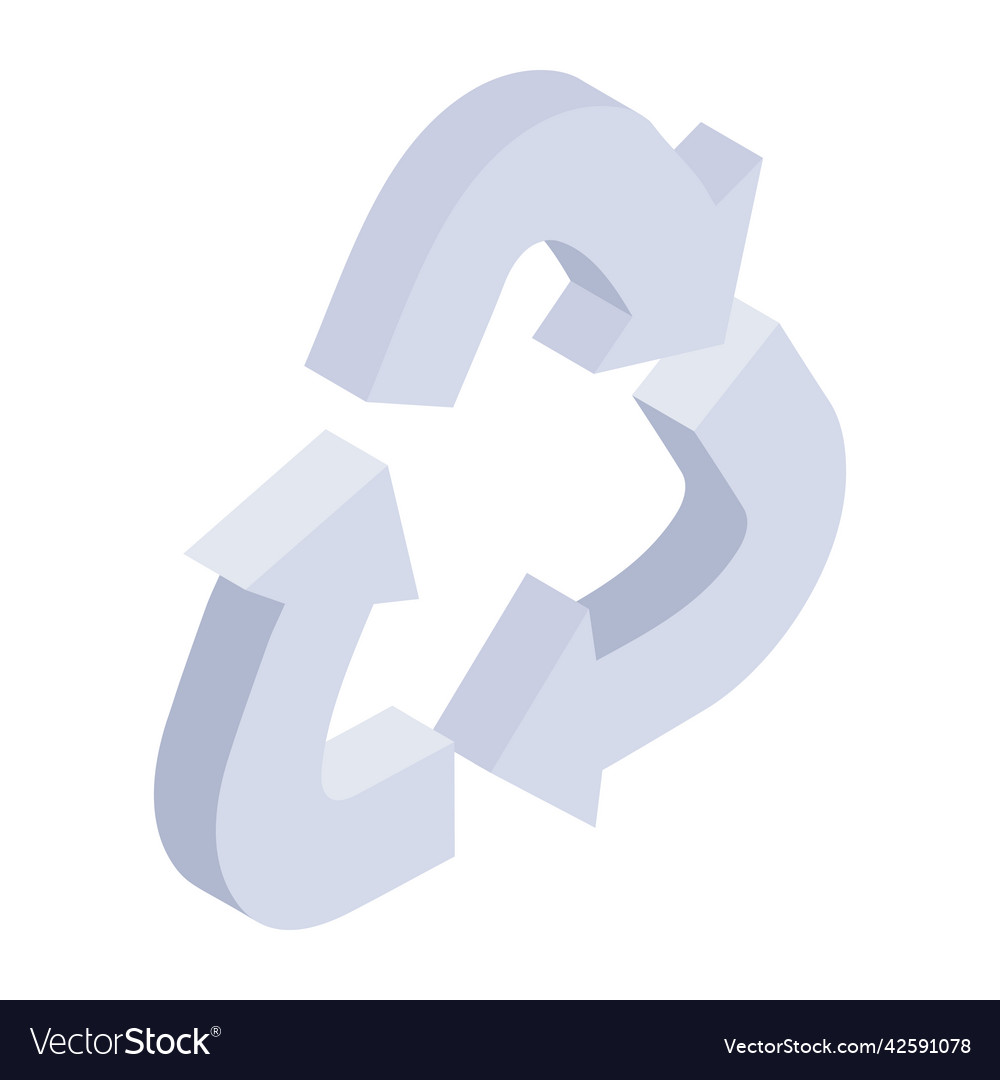 Recycle Royalty Free Vector Image Vectorstock 2640