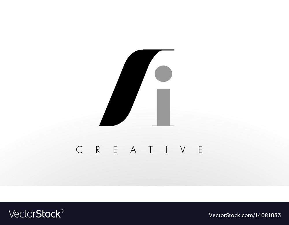 A i letter logo design creative ai letters icon Vector Image