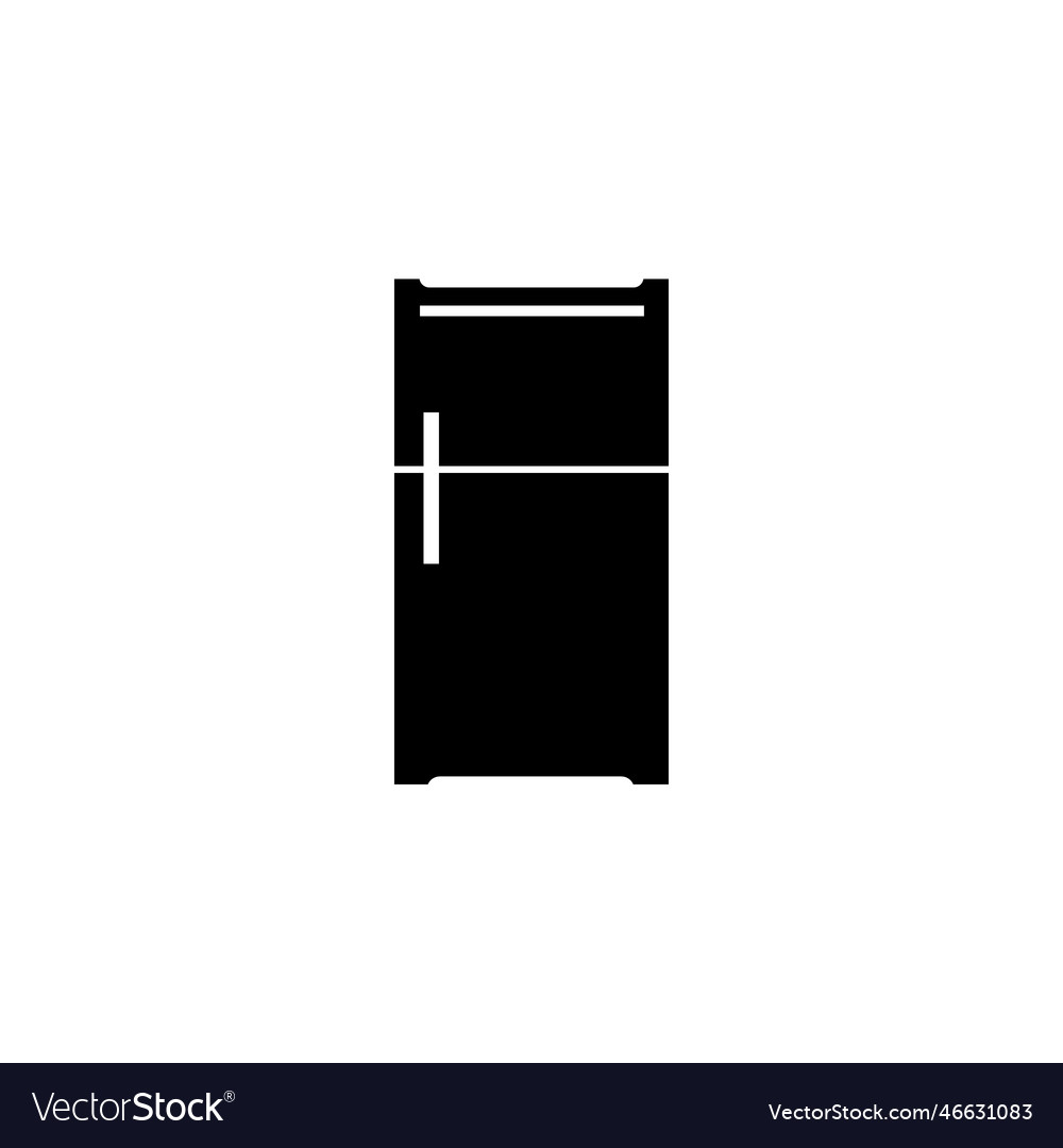 Fridge icon simple design Royalty Free Vector Image