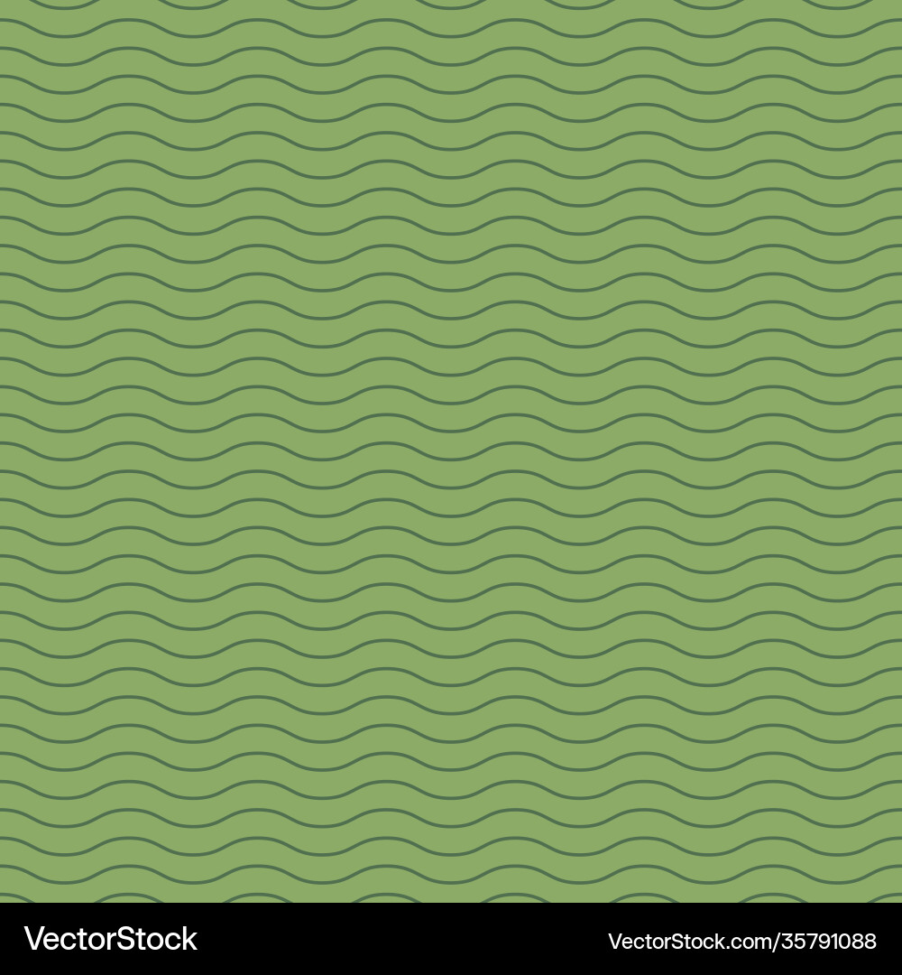 Seamless pattern wavy line horizontal texture Vector Image