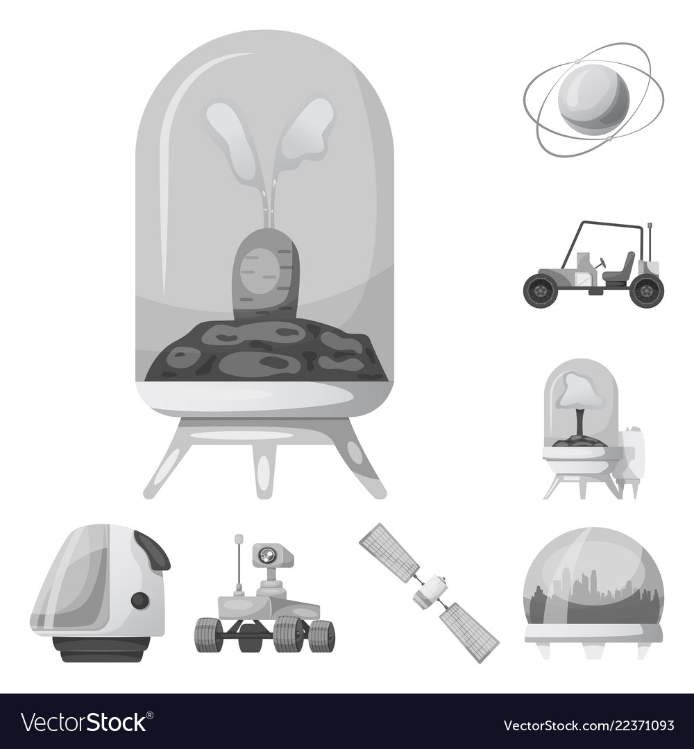 Mars And Space Sign Vector Image On Vectorstock