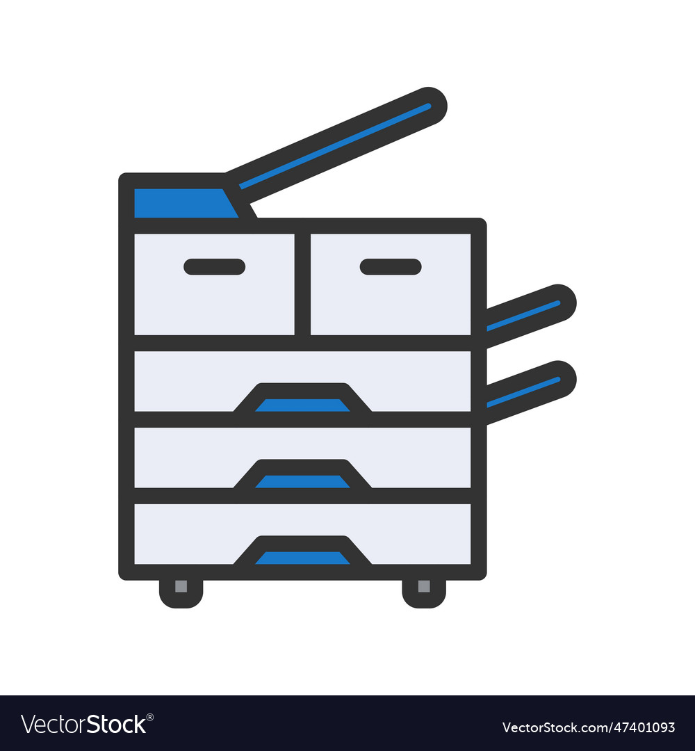 Photocopy icon image Royalty Free Vector Image