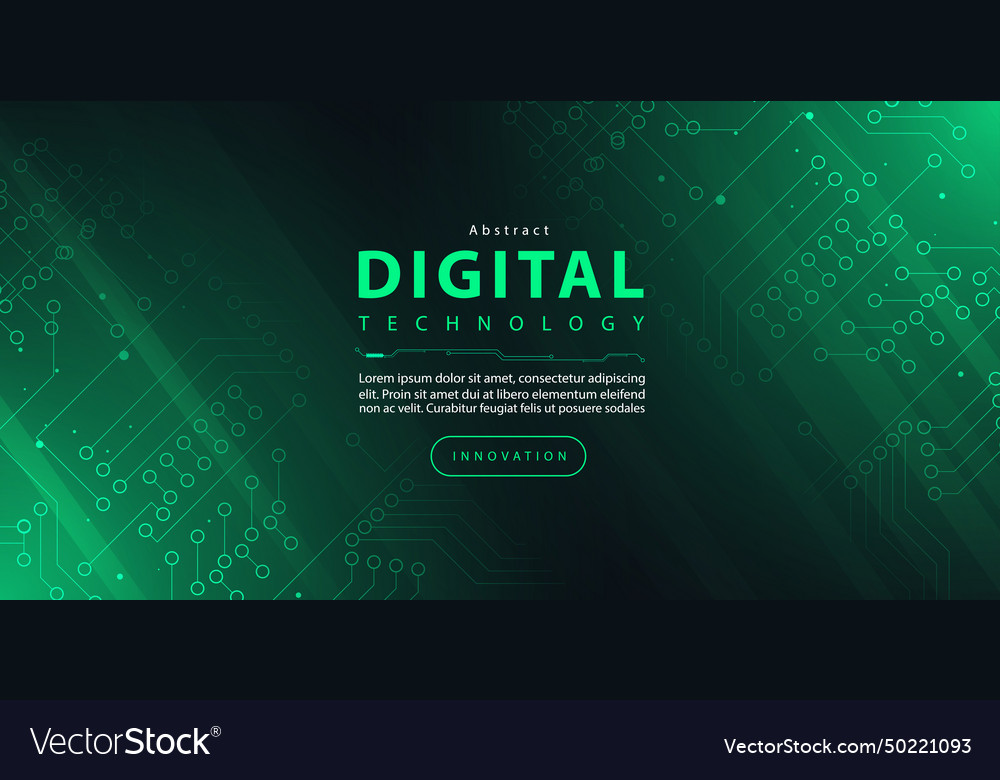 Technology digital futuristic internet network ai Vector Image