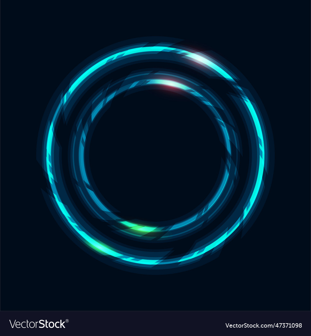 Abstract energy circles Royalty Free Vector Image