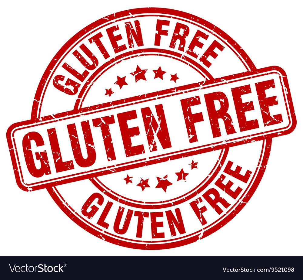 Gluten free stamp Royalty Free Vector Image - VectorStock