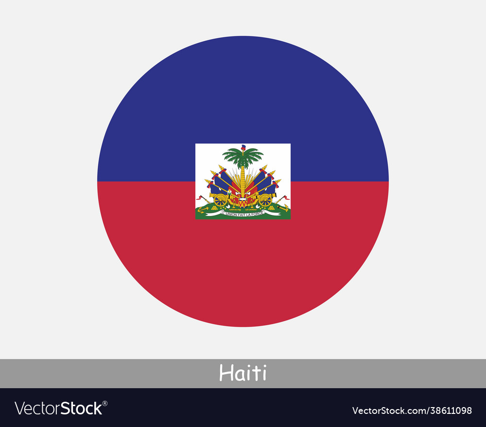 Haiti Official National Flag and Coat of Arms, Central America Stock Vector - Il