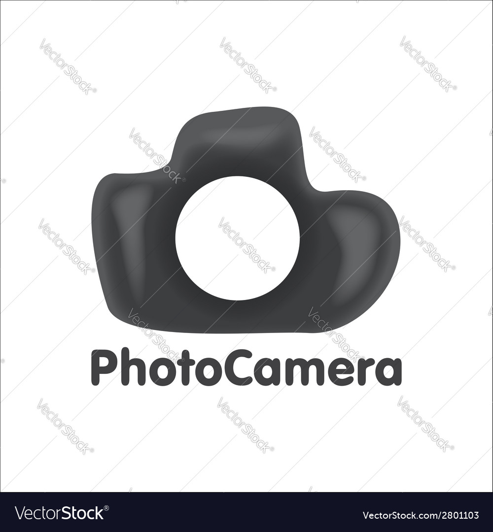 Art Logo Dslr Photo Camera Royalty Free Vector Image