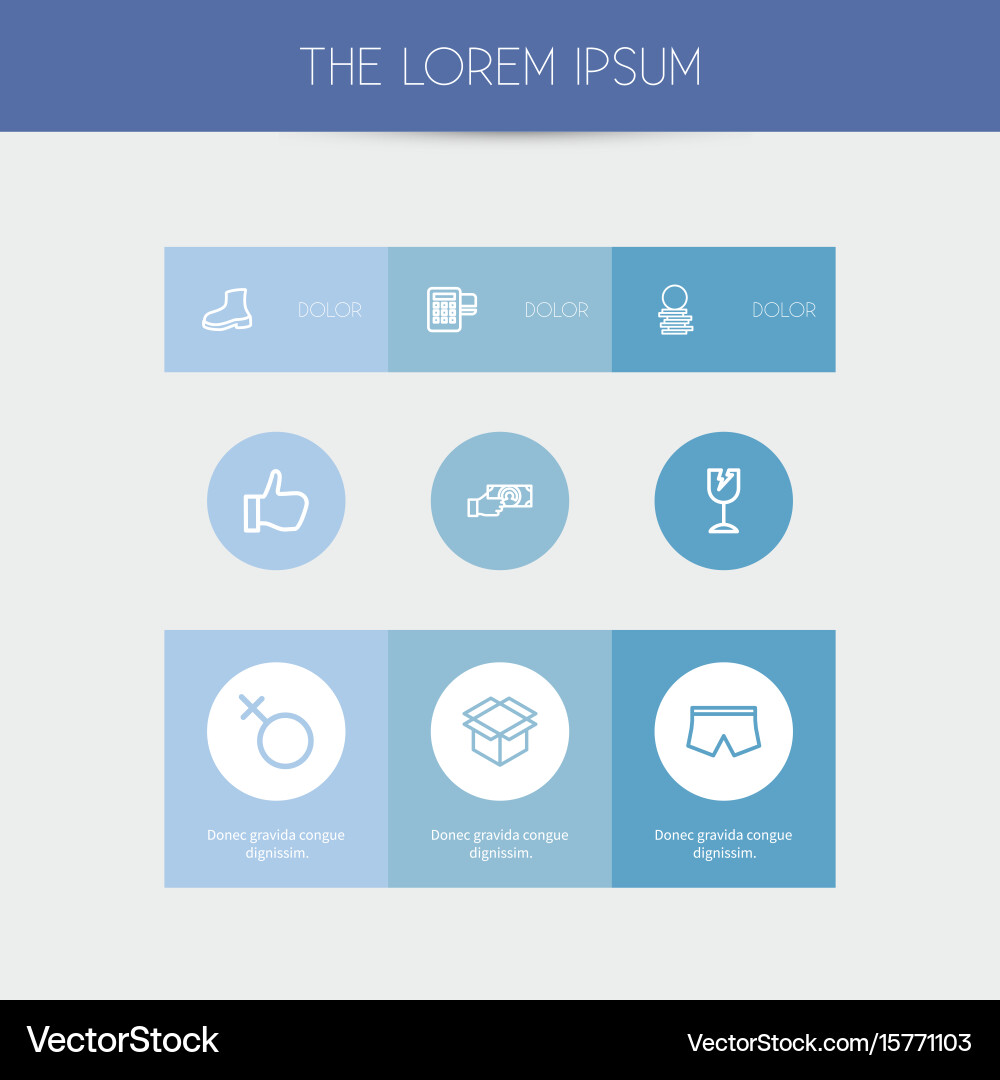 Set of 9 editable trade icons includes symbols Vector Image