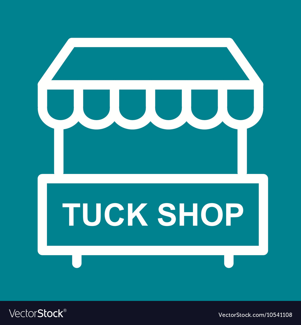 Tuck shop Royalty Free Vector Image - VectorStock