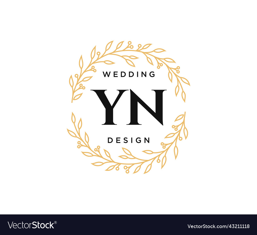 Es initials letter wedding monogram logos Vector Image